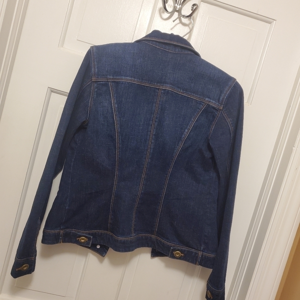 CAbi Blue Denim Jean Jacket Size XS - Picture 13 of 13
